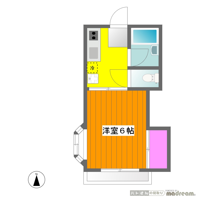 ヴァンベール雪谷 間取_446_54_8.jpg